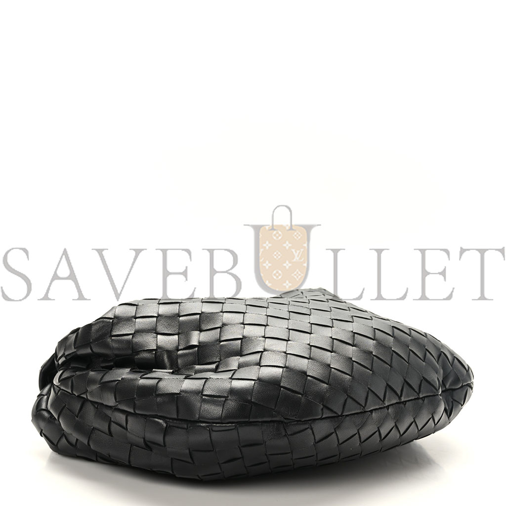 BOTTEGA VENETA NAPPA INTRECCIATO TEEN JODIE HOBO BLACK (36*21*6cm) BOTTEGA VENETA NAPPA INTRECCIATO TEEN JODIE HOBO BLACK (36*21*6cm)